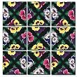 Scramble Squares: Pansies