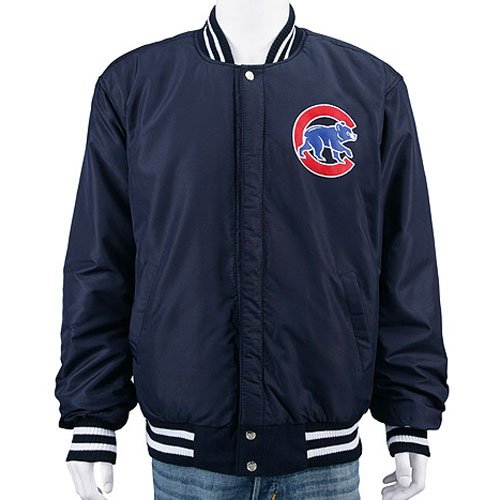 Chicago Cubs Reversible Wool & Leather/Nylon Jacket