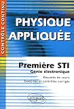 Physique appliquée 1e STI Génie électronique Physique appliquée 1e STI Génie électronique