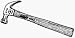 Vaughan-Bushnell D010 Wood Handle Hammer