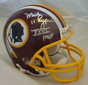 Mark Rypien Autographed Washington Redskins Mini Helmet w/