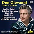 Mozart : Don Giovanni. W�chter, Taddei, Sutherland, Schwarzkopf, Giulini.