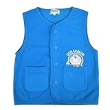 男の子,子供,キッズパジャマ,フリースベスト パジャマ ドラえもん 袢纏 かいまき パジャマ fo-44e155 130cm ブルー