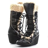 Go Max Orlean11 Mid-Calf Boots 10 Black