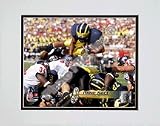 Mike Hart University of Michigan Wolverines 2005 Action Double Matted 8O x 10O Photograph (Unfra