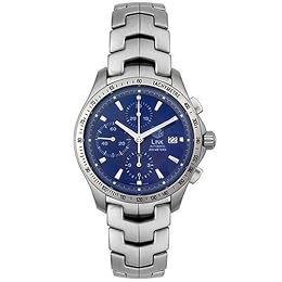 TAG Heuer Men s CJF2114 BA0576 Link Automatic Chronograph Watch