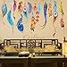 Classic Creative Dream Catcher Feather Wall Sticker Art Decal Mural