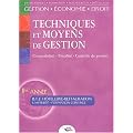 Techniques et moyens de gestion BTS H�tellerie-Restauration 1�re ann�e