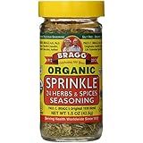 Bragg Organic Seasoning, Sprinkle (24 Herbs & Spices), 1.5 Ounce