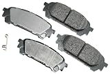 Akebono ACT1004 ProACT Ultra-Premium Ceramic Brake Pad Set
