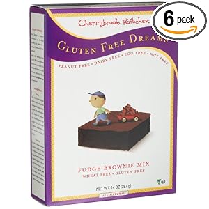 Cherrybrook Kitchen Gluten Free Dreams, Fudge Brownie Mix, 14-Ounce Boxes (Pack of 6) by Cherrybrook Kitchen