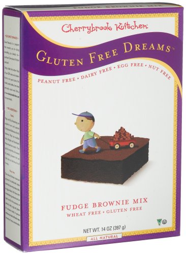 Cherrybrook Kitchen Gluten Free Dreams, Fudge Brownie Mix, 14-Ounce Boxes (Pack of 6) by Cherrybrook Kitchen