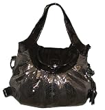 Alex Bronze Snakeskin Faux Leather Chain Strap Shoulder Bag -- SwankySwans