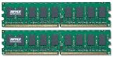 BUFFALO 増設メモリー DDR2 SDRAM DIMM ECC対応 2枚組 8GB (4GBx2枚組) D2/800-E4GX2の画像