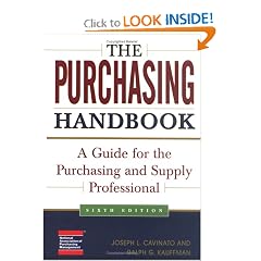 The Purchasing Handbook: A Guide for the Purchasing and Supply Professional