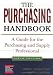 The Purchasing Handbook: A Guide for the Purchasing and Supply Professional
