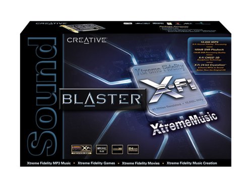 Creative Soundblaster X-Fi Xtreme Music-Internal Audio Card
