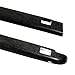 Westin Wade 72-41105 Truck Bed Rail Caps Black Smooth Finish with Stake Holes for 2007-2014 GMC Sierra 1500 2500 with 6.5ft bed (Set of 2)