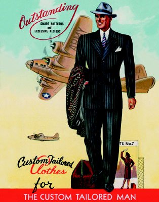 Custom Tailored Clothes Art Poster Print, 11x14