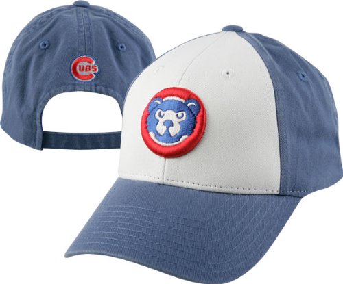 Chicago Cubs Pastime Retro Logo Washed Twill Adjustable Hat