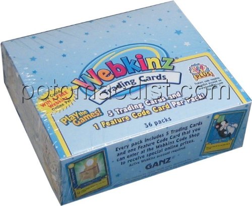 Ganz Webkinz Series 1 Trading Cards 36 Pack Box
