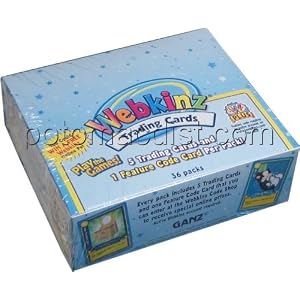 Webkinz Series 1 Trading Cards Box - 36 FEATURE CODE Cards for Online Pets!!
