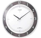 シチズン CITIZEN 掛時計 エコライフM740 ソーラー電源電波時計 4MY740-003の画像