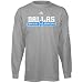 Dallas Maverick T Shirt : adidas Dallas Maverick Ash Ball Horizon Long Sleeve T Shirt