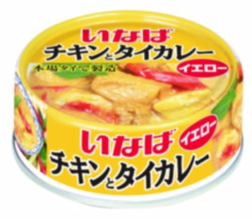 いなば チキンとタイカレーイエロー 125g×24個
