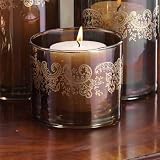 Paisley Elegance Glass Candle by Zodax