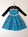 ELSA Coronation Dress + Cape + Gloves