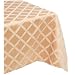 Lenox Laurel Leaf 70-by-122-Inch Oblong / Rectangle Tablecloth Gold