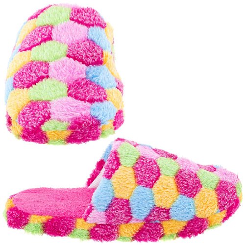 Chatties Colorful Dot Slip On Slippers for Women