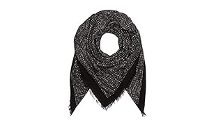 Marc by Marc Jacobs Fular Woven Reluctant Stars (Negro / Blanco)