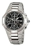 Seiko Mens Alarm Chronograph Coutura Watch #SNA341