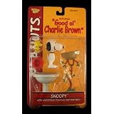 SNOOPY&WOODSTOCK*CLASSICGRINEXPRESSION*withDogDish&BirdBathPEANUTSActionFigurefrom
