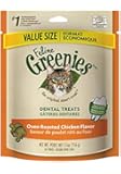 GREENIES Dental Treats for Cats, Oven Roasted Chicken, 5.5 Ounce