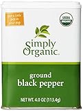 Simply Organic Pepper Tin, 4 Ounce