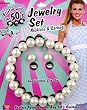 50's Pearl Necklace & Earrings Set