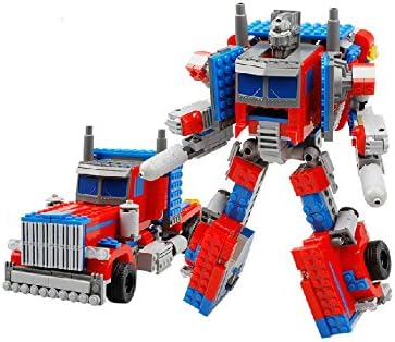 Otulet Building Block Set Toy Transformers Rescue Bots Robot 384pcs, Blocks Toys for Kids, Building Block Construction, Children Birthday Gift