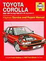 Toyota Corolla 1987-92 Service and Repair Manual (Haynes Service and Repair Manuals)