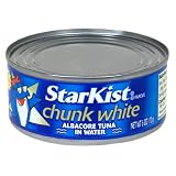 Starkist Chunk White Albacore Tuna in Water, 6-Ounce Cans (Pack of 12)
