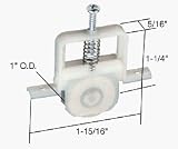 CRL Sliding Screen Door Bottom Roller 1 Steel Wheel for Columbia Doors - Package