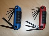Mac Tools Combo Fold up Hex Key Sets - Metric and SAE