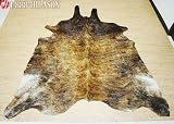 Cowhide Hair-On Leather Dyed Cowhide Throw Rug Carpet