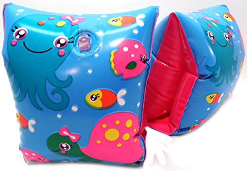 Play Day Ages 3-6 Happy Turtle Octopus Sea Party Armband Water Wings