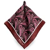 Belisi Rosebud Luxe Paisley Pocket Squares