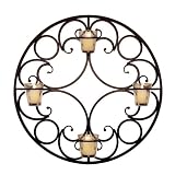 51Q8irLz3OL. SL160  Pomeroy Corillian Four Votive Candle Holder Round Wall Lighting