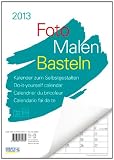 Produkt-Bild: Foto - Malen - Basteln Notice wei&szlig; 2013: Kalender zum Selbstgestalten