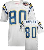 Kellen Winslow San Diego Chargers Authentic 1984 White Jersey